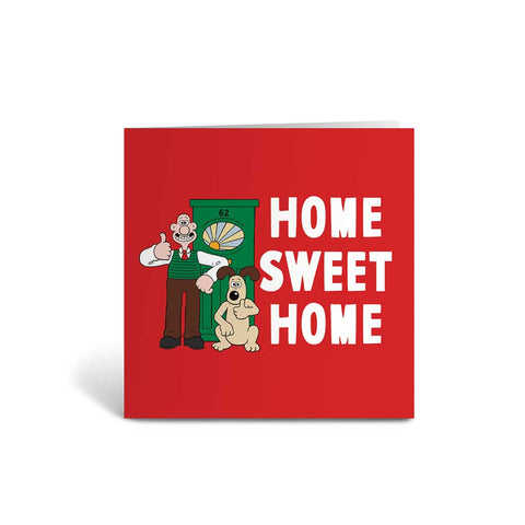 WAGR069: Wallace and Gromit - Home Sweet Home Greeting Card