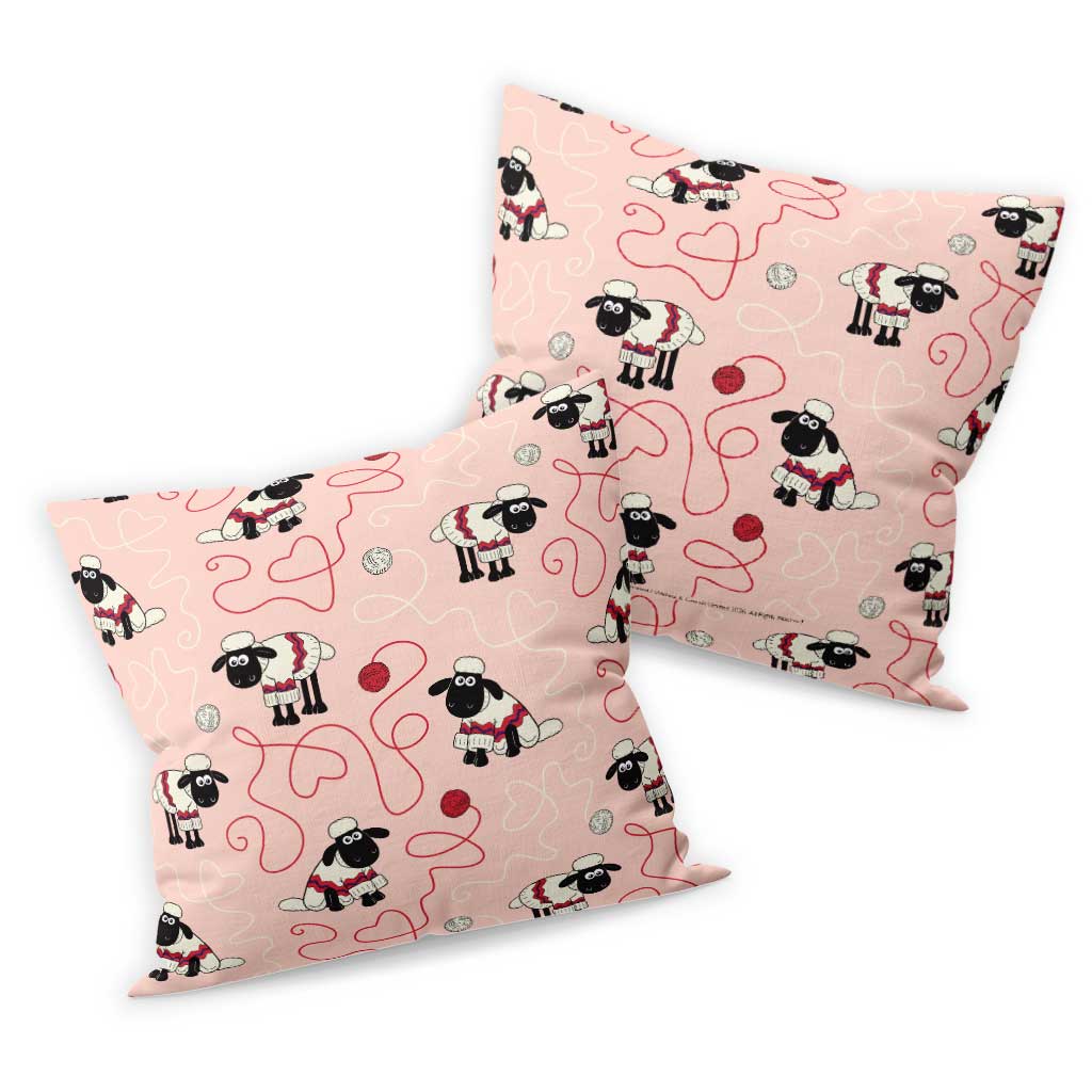 WAGR053: Wallace and Gromit - Shaun repeat pattern Cushion