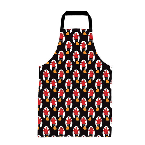 WAGR052: Wallace and Gromit - Feather repeat pattern Apron