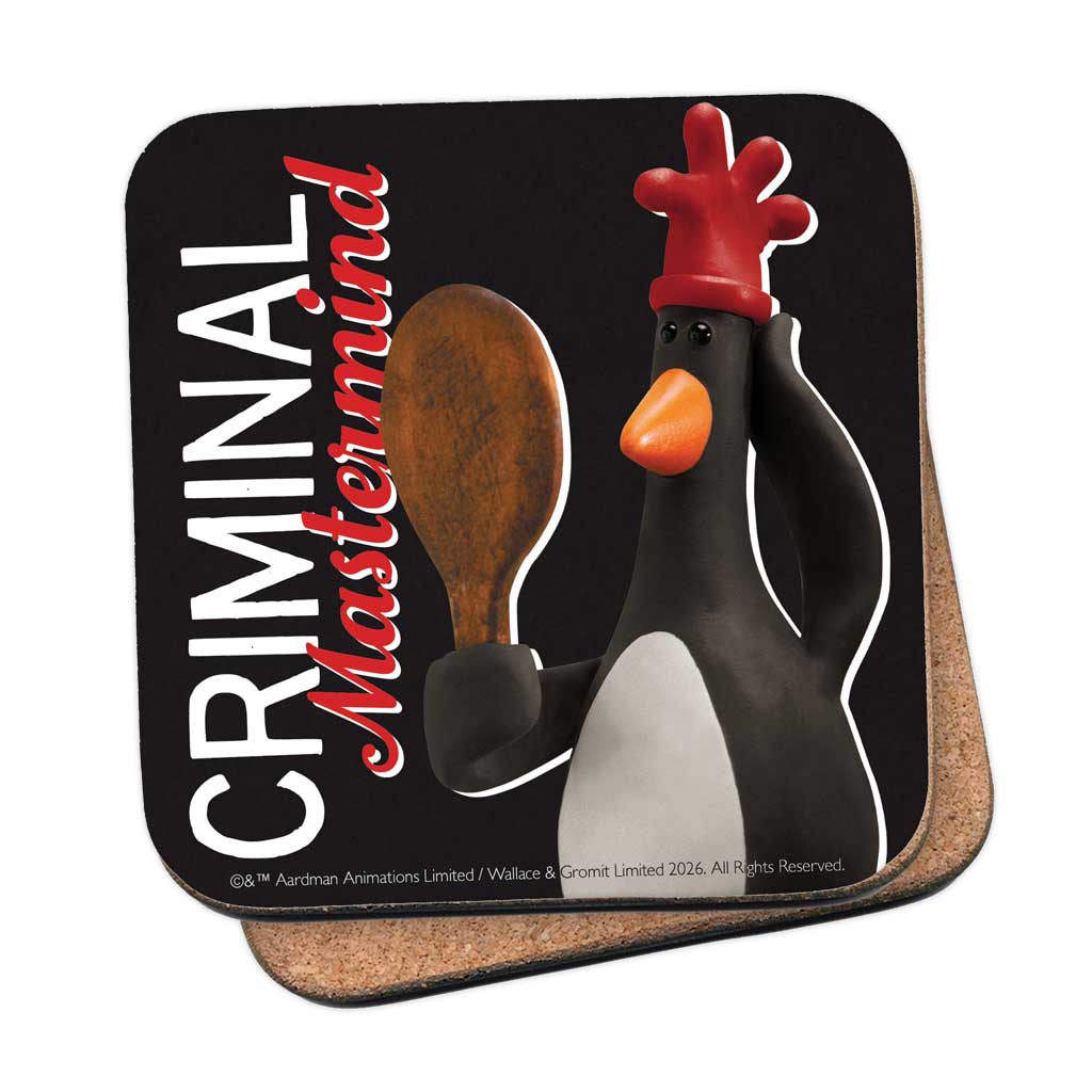 WAGR059: Wallace and Gromit - Criminal Mastermind Coaster