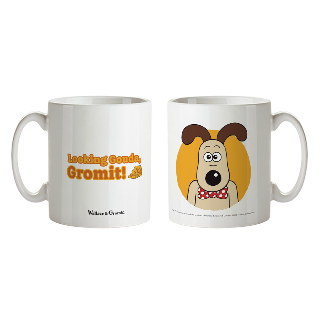 WAGR081: Wallace and Gromit - Looking Gouda, Gromit Mug