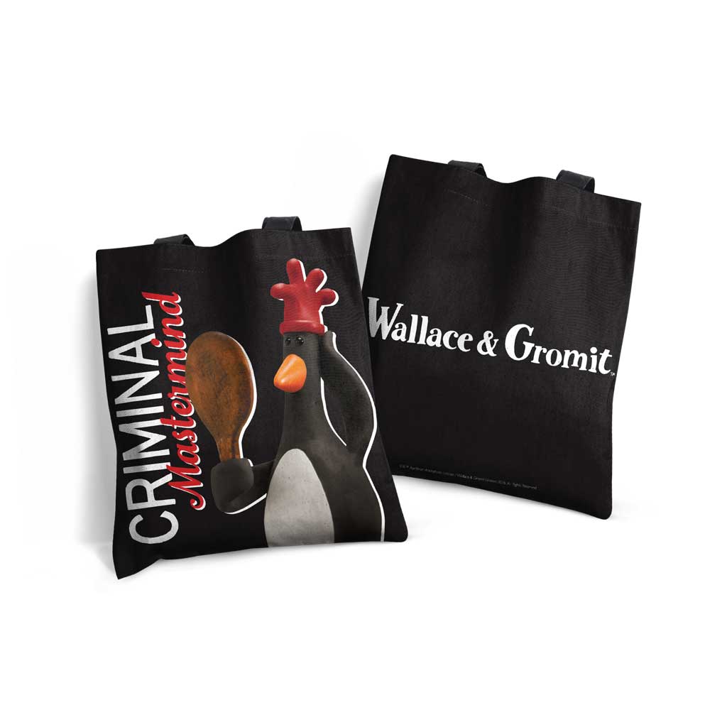 WAGR059: Wallace and Gromit - Criminal Mastermind Edge-to-Edge Tote Bag