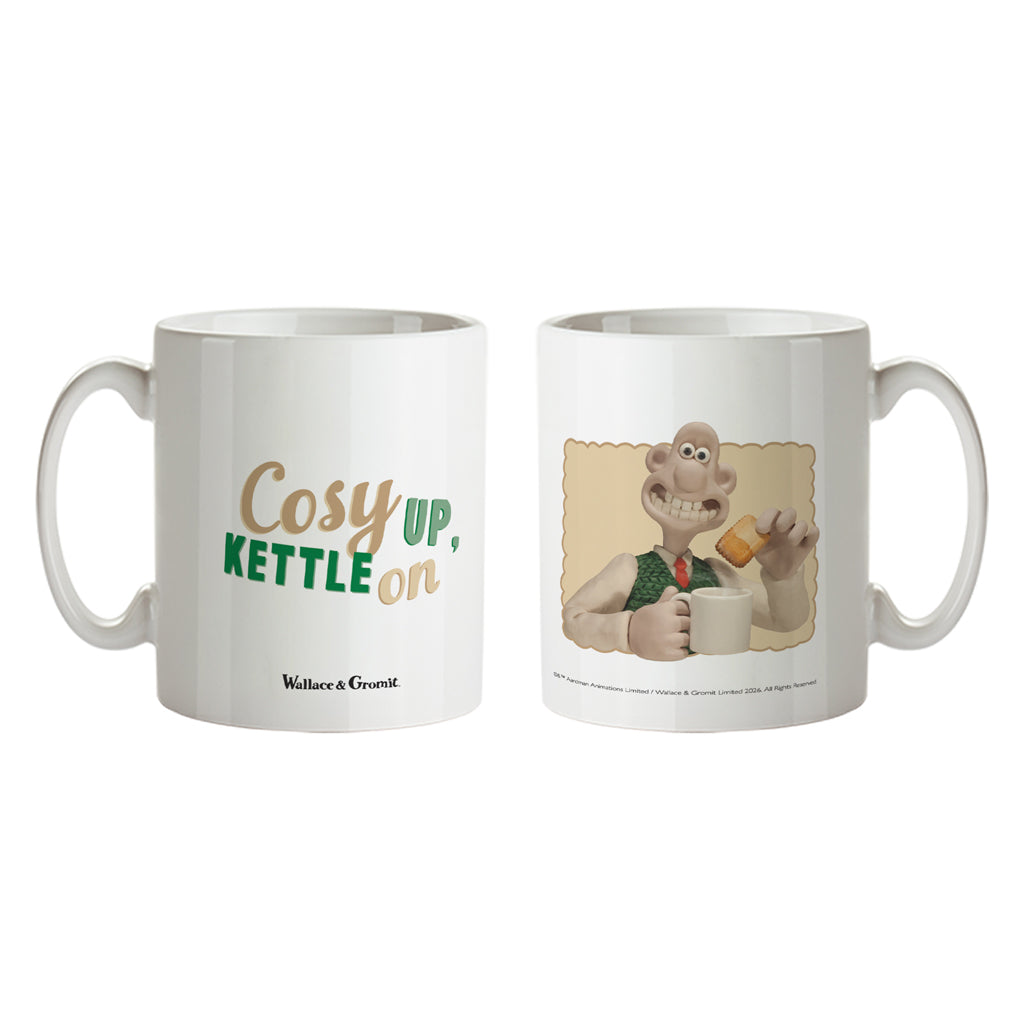WAGR083: Wallace and Gromit - Cosy up, Kettle on Mug