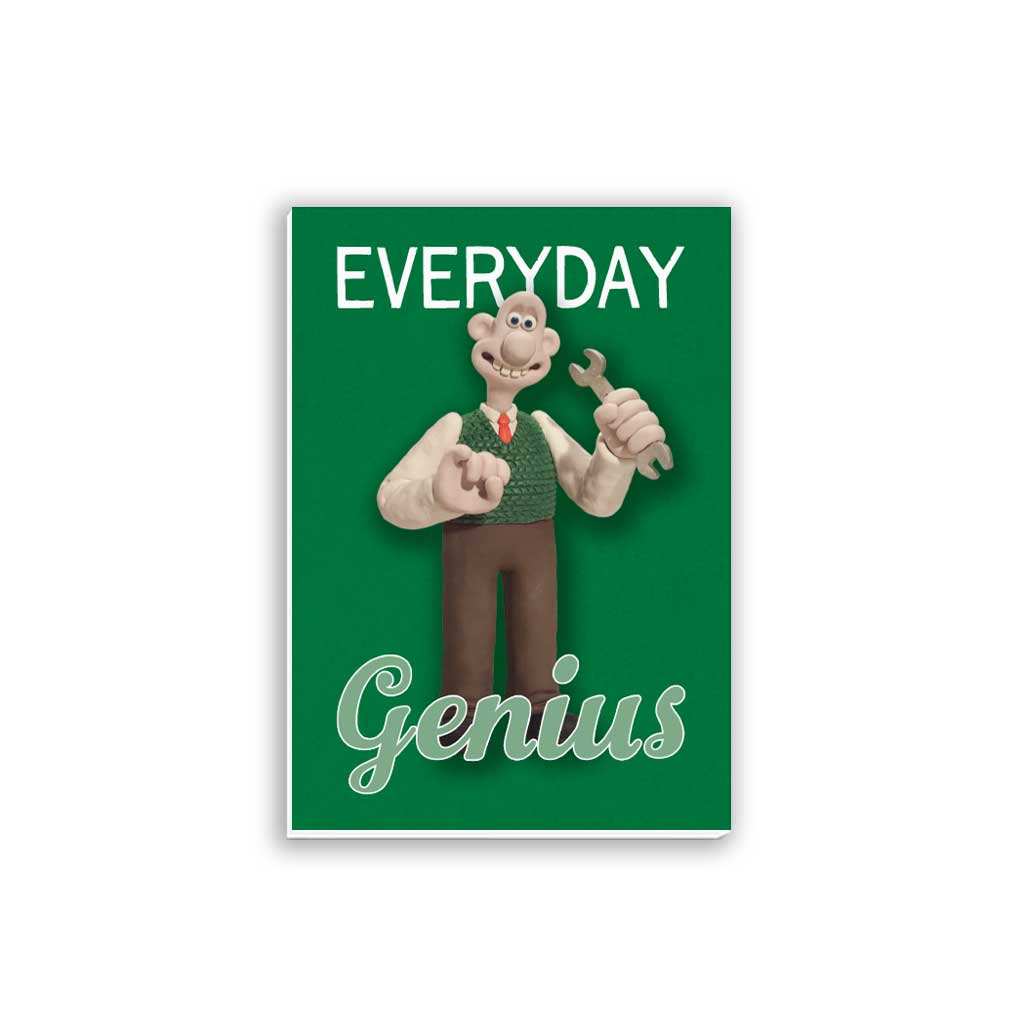 WAGR050: Wallace and Gromit - Everyday Genius A5 Notepad