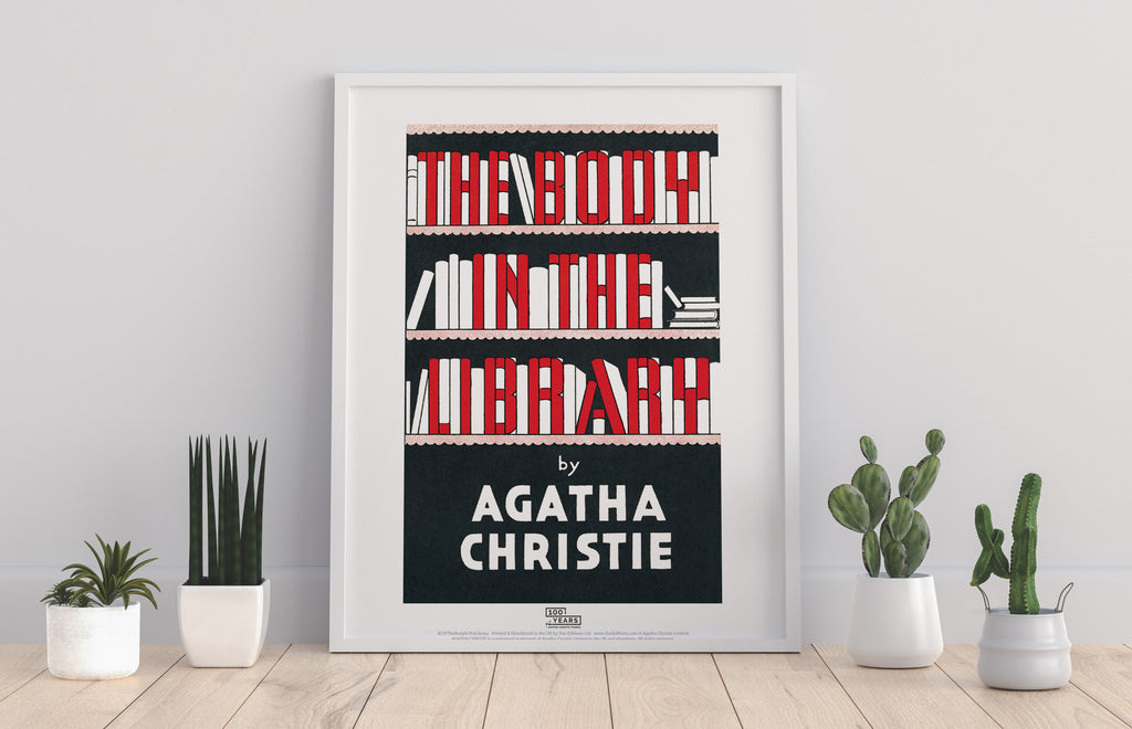 Agatha Christie - The Body At The Library - Art Print