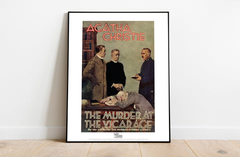 Agatha Christie - The Murder At The Vicarage - Art Print