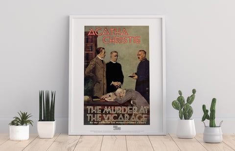 Agatha Christie - The Murder At The Vicarage - Art Print