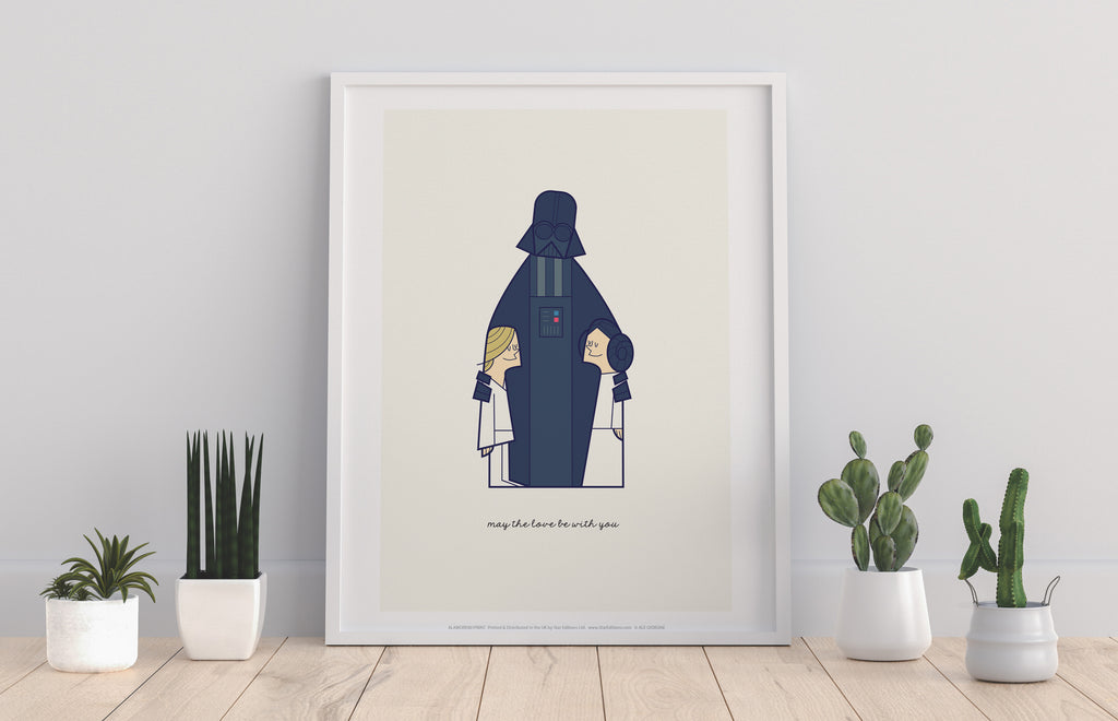 May The Love Be With You - 11X14inch Premium Art Print
