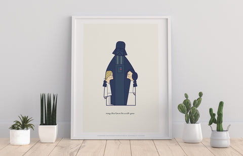 May The Love Be With You - 11X14inch Premium Art Print