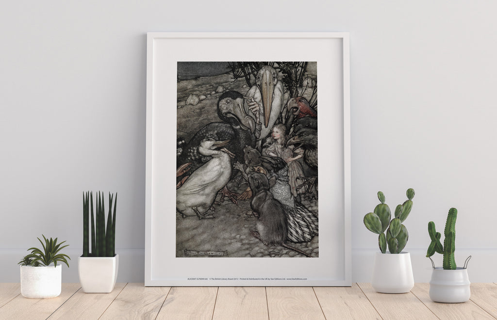 Alice In Wonderland - Dodo - 11X14inch Premium Art Print