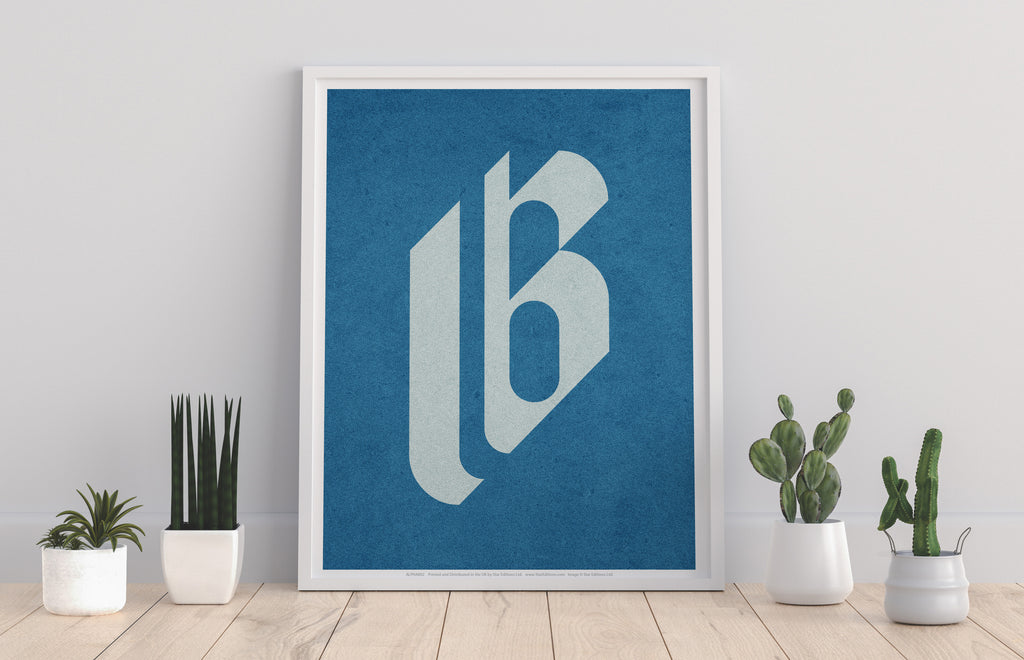 Letter B Alphabet - 11X14inch Premium Art Print