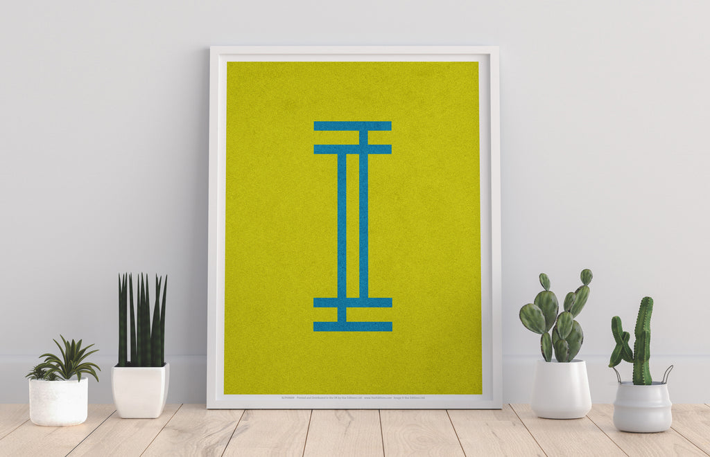 Letter I Alphabet - 11X14inch Premium Art Print