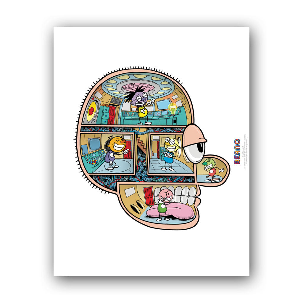 The Numbskulls at Work Art Print