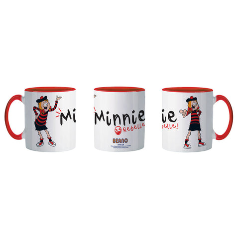 Minnie the Rebelle Red Coloured Insert Mug