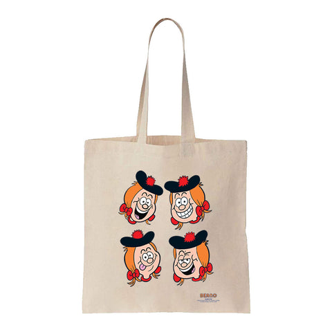 The Many Faces of Minnie Canvas Tote Bag