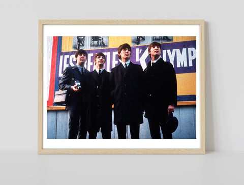The Beatles - Les Beatles Cropped - 11X14inch Premium Art Print