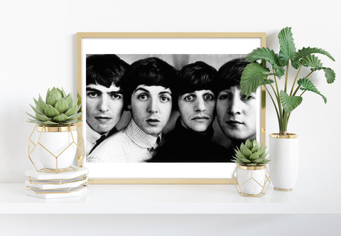 The Beatles - Close Portrait - 11X14inch Premium Art Print