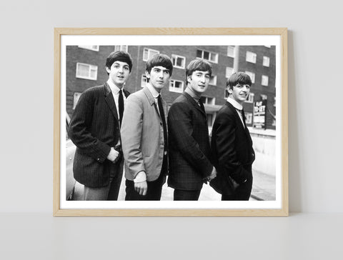 The Beatles - Portrait Flat To Let - Premium Art Print