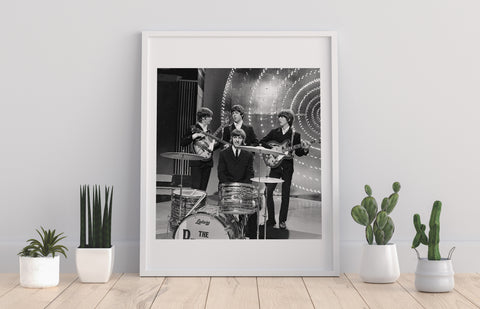 The Beatles - Group Behind Ringo - 11X14inch Premium Art Print