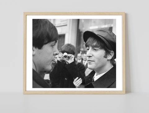 The Beatles - John Lennon and Paul Mccartney Art Print