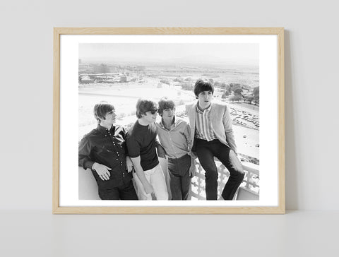 The Beatles - On A Balcony - 11X14inch Premium Art Print