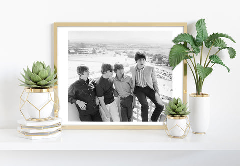The Beatles - On A Balcony - 11X14inch Premium Art Print