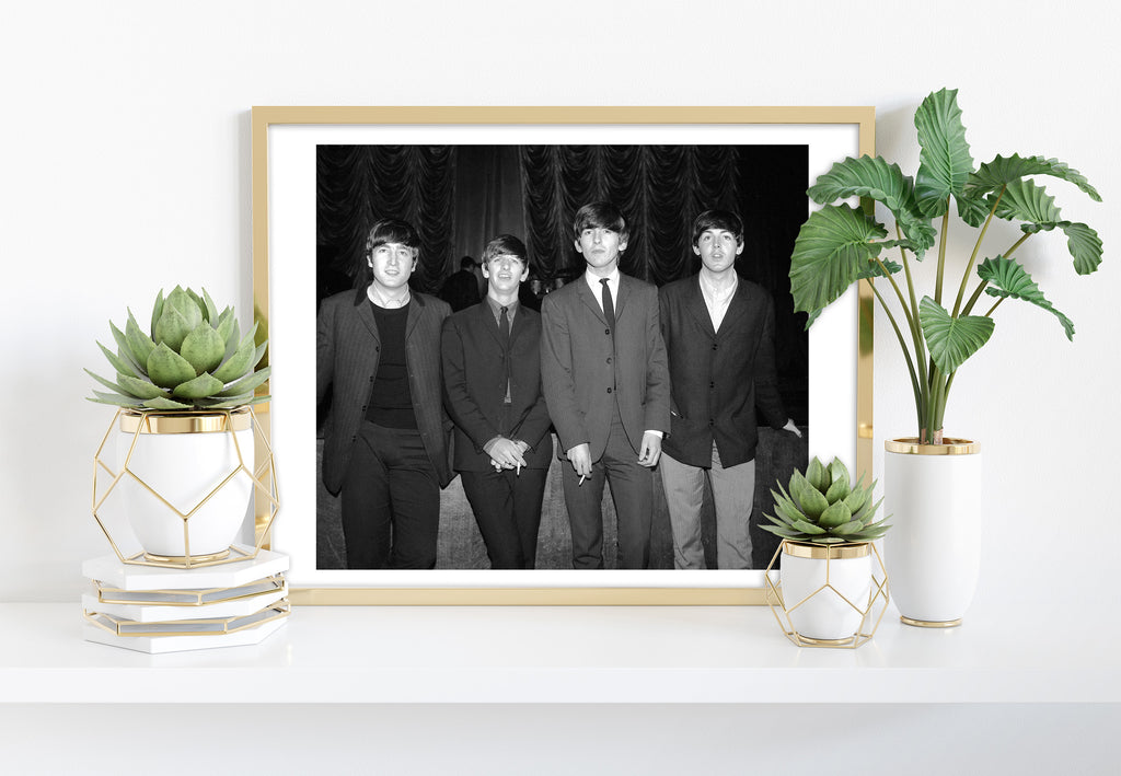 The Beatles - Smoking - 11X14inch Premium Art Print