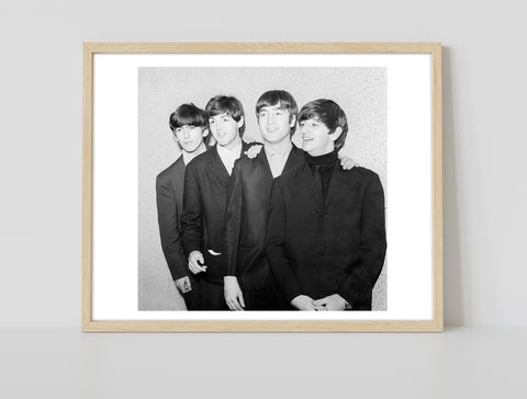 The Beatles - Stood In Line - 11X14inch Premium Art Print