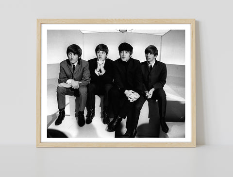 The Beatles - Band Photo In Box - 11X14inch Premium Art Print
