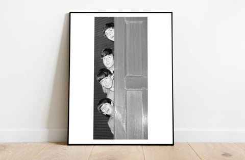 The Beatles - Heads Round A Door - 11X14inch Premium Art Print