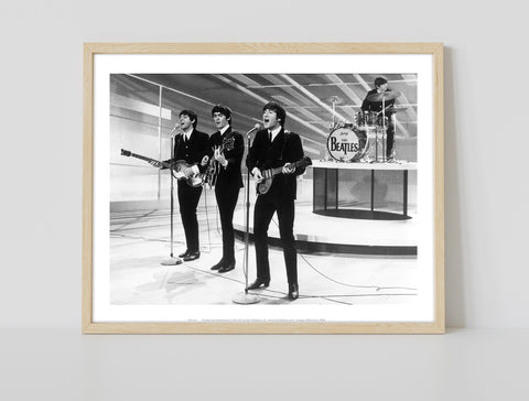 The Beatles Performing - 11X14inch Premium Art Print