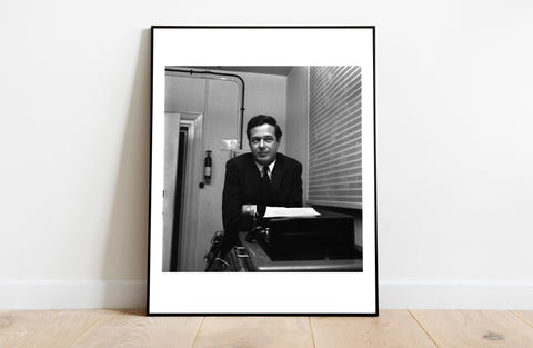 The Beatles Manager - Brian Epstein With Papers Art Print
