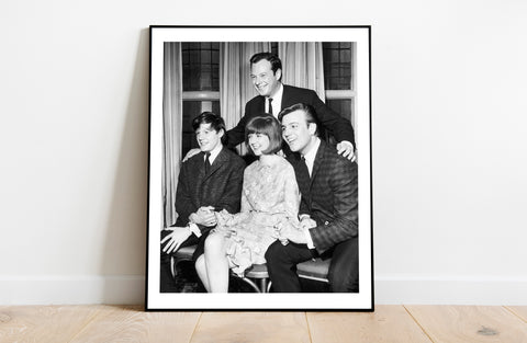 The Beatles Manager - Brian Epstein With Family Art Print