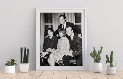 The Beatles Manager - Brian Epstein With Family Art Print