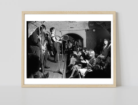Band Inside Cavern Club - Liverpool - Premium Art Print