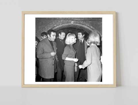 Lionel Bart, Alun Owen And Brian Epstien - Art Print