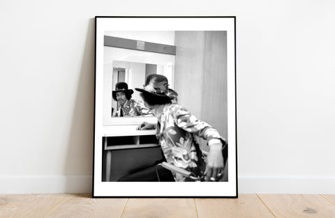 Jimi Hendrix Reflection - 11X14inch Premium Art Print