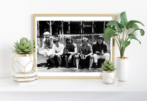 The Beach Boys Drinking Coke - 11X14inch Premium Art Print