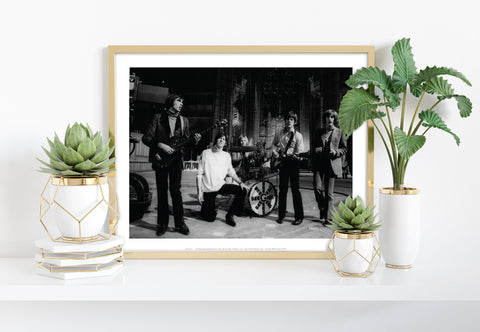 The Bee Gees On Stage - 11X14inch Premium Art Print