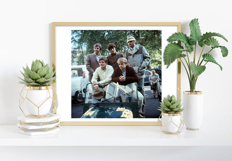 The Beach Boys In Car - 11X14inch Premium Art Print