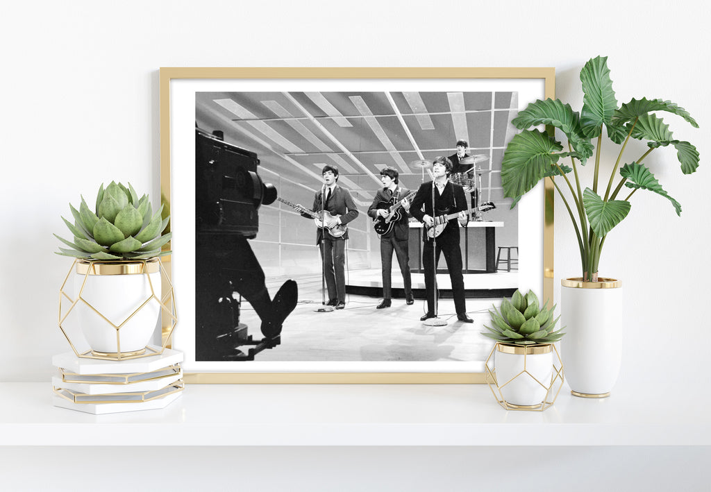 The Beatles - Filmed Performance - 11X14inch Premium Art Print