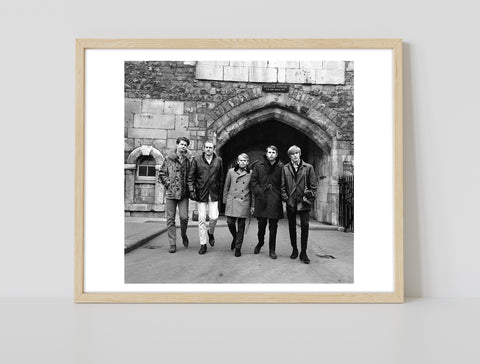 The Beach Boys Walking Down The Street - Premium Art Print