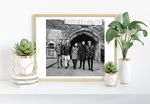 The Beach Boys Walking Down The Street - Premium Art Print
