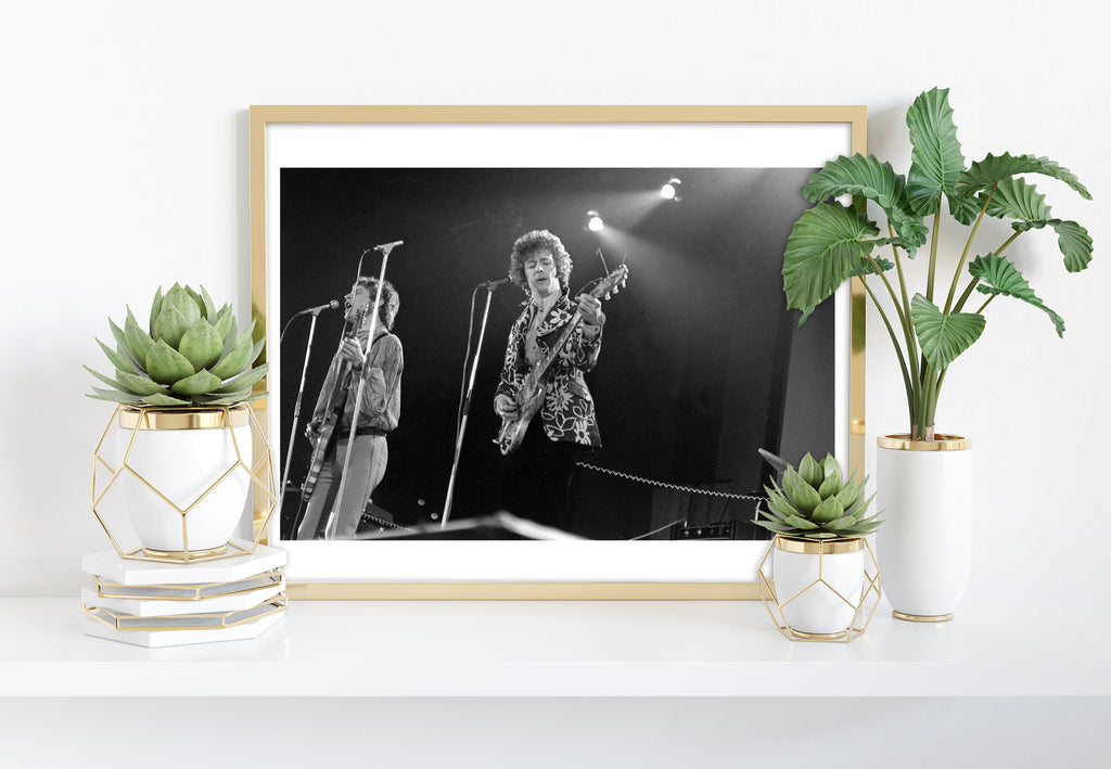 Cream - Eric Clapton And Jack Bruce - Premium Art Print