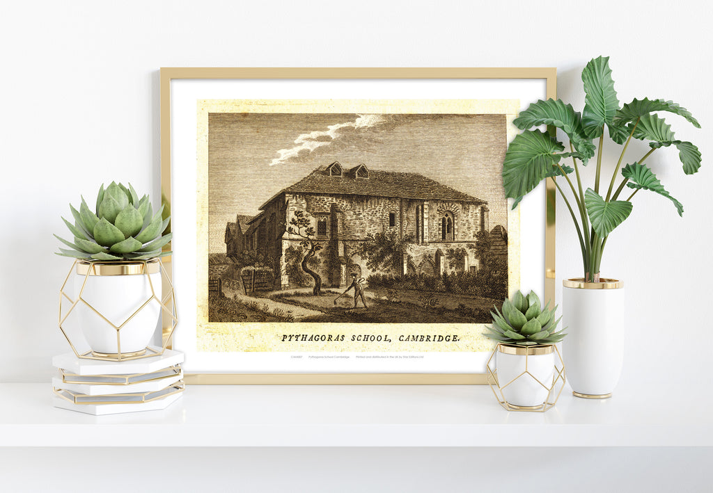 Pythagoras School Cambridge - 11X14inch Premium Art Print