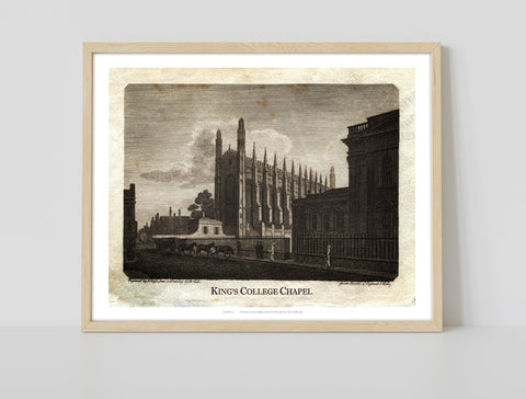 King's College Chapel - 11X14inch Premium Art Print