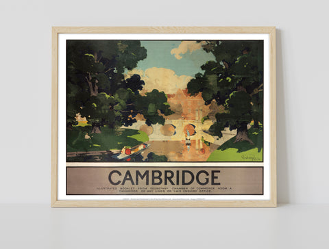 Cambridge Illustrated Booklet - 11X14inch Premium Art Print