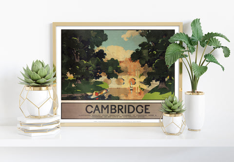 Cambridge Illustrated Booklet - 11X14inch Premium Art Print