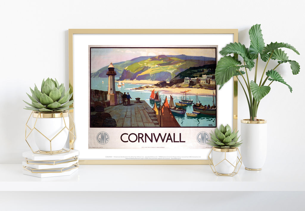 Cornwall Gwr - 11X14inch Premium Art Print