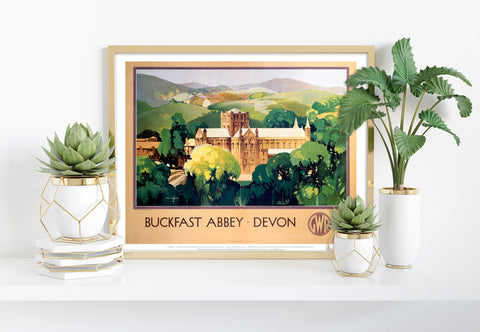 Buckfast Abbey Devon - 11X14inch Premium Art Print